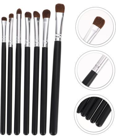 Baluue 14 Pcs Eye Makeup Brushes Elf Lip Balm Eyeshadow Brush Small Makeup Brush Face Cosmetic Wood Black - Buy Online on GoSupps.com