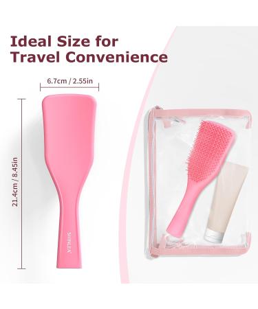 Shinlea Hairbrush - Degrade-Free Styling Brush for Wet & Dry Hair | Reduces Breakage & Eliminates Knots | Perfect for All Hair Types | Pink - Buy Online on GoSupps.com