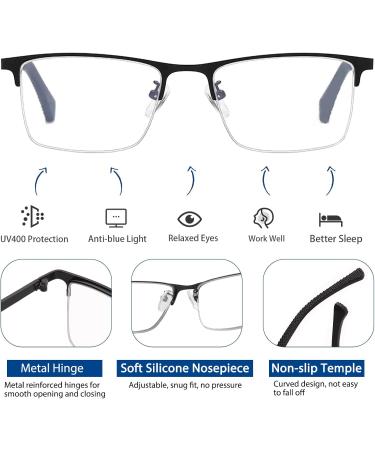 Shop Durable Progressive Multifocus Photochromic Reading Glasses for Men | Anti-Blue Light Multifocal Readers | Black 1.5x - International Shipping Available - Buy Online on GoSupps.com