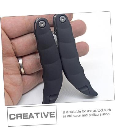 Healeved 1pc Folding Hawk Mouth Pliers Toenail Clipper for Thick Toenails Nail Clippers Ingrown Toenail Clipper Tool Pedicure Tool Handle Rubber and Plastic Multifunction Dead Skin Pliers - Buy Online on GoSupps.com