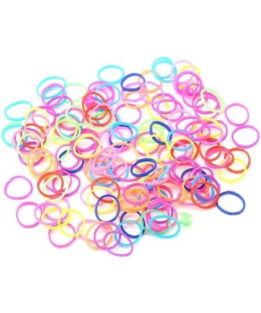 Cyrank 10 Packs Dog Rubber Bands Highly Elastic Coloful Mini Rubber Bands Dog Hair Ties DIY Dog Grooming Hair Accessories for Small Dogs Yorkie Poodle Dog - Buy Online on GoSupps.com
