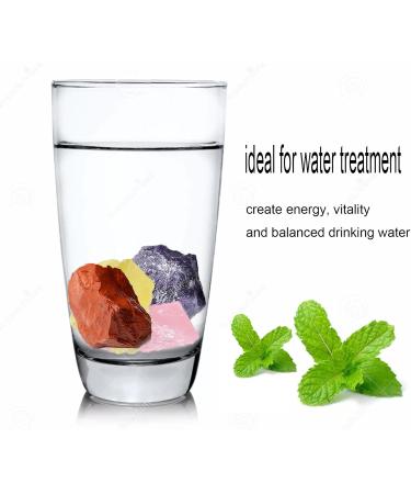 Xiannvxi 8 Chakra Stones Crystals - 100% Natural Healing Rocks - Bulk Raw 200g Reiki Crystals for Energy Balancing - Buy Online on GoSupps.com