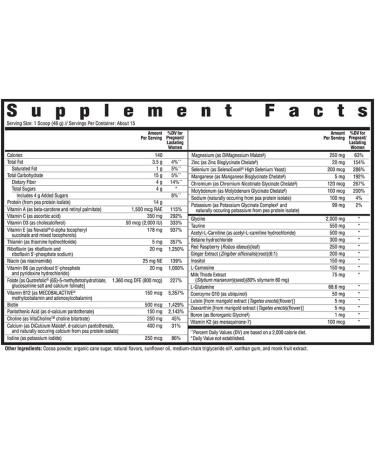 Seeking Health Optimal Prenatal Powder - Chocolate Flavor | Vegetarian Formula with Bioavailable B12, Folate, Ginger, and Active B6 | Supports Healthy Pregnancy and Fetal Development (15 Servings) - Buy Online on GoSupps.com