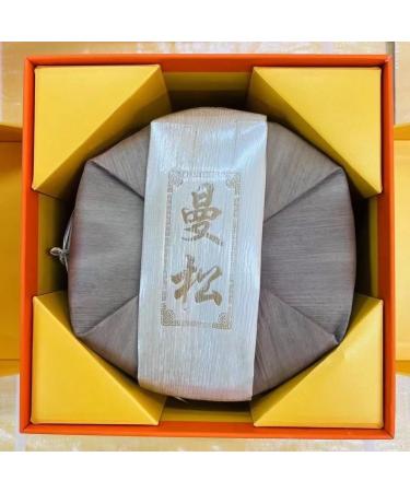 2024 Mansong Tribute Tea Raw Pu-erh Tea Cake 357g from Yunnan" - Buy Online on GoSupps.com