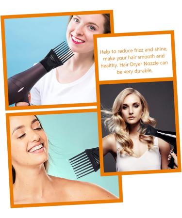 MAGICLULU 5pcs Hair Dryer Comb Hair Dryer Nozzle Adapter Blower Dryer Comb Attachment Diffuser Attachment for Hair Dryer Blow Dryer with Comb Blow Dryer Attachment Plastic Hair Comb Modeling - Buy Online on GoSupps.com