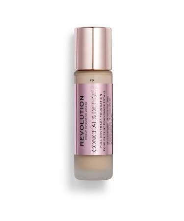 Revolution Beauty London Conceal and Define Foundation F9 23ml 23 ml (Pack of 1) F9