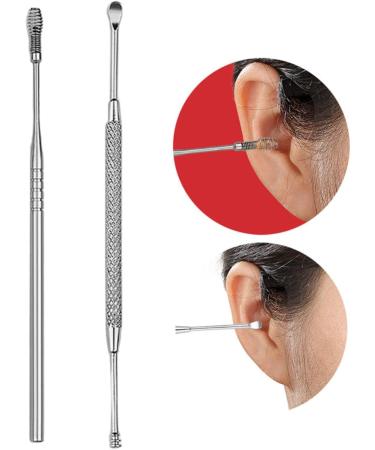 8pcs Stainless Steel Ear Wax Pickers Set - Earpick Wax Remover & Cleaner Tool - Buy Online on GoSupps.com