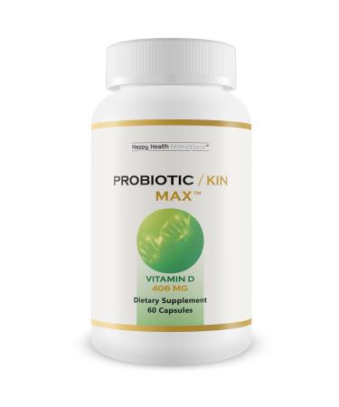 Probiotic/Kin Max - Our Best Probiotics for Women - Our Best Probiotics for Digestive Health Gut Health & Immune Health - Premium Daily Probiotic for Women & Men - Acidophilus Probiotic Capsules
