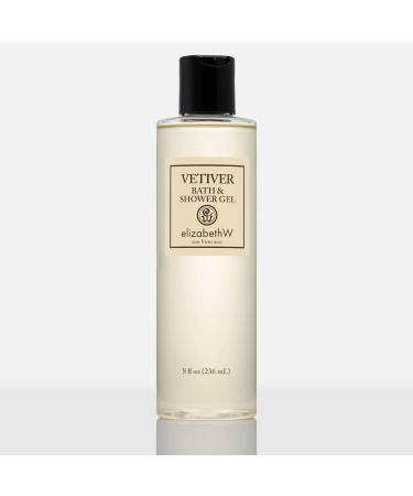 Elizabeth W Vetiver Bath and Shower Gel - 8 oz | Refreshing & Aromatic | International Shipping Available - Buy Online on GoSupps.com