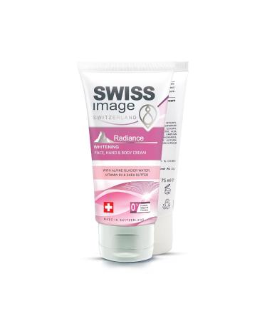 SWISS IMAGE Brightening Face Hand & Body Cream - 75ml | Paraben-Free Mineral Oil-Free Phthalate-Free Body Care - Buy Online on GoSupps.com