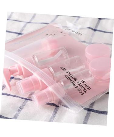 Beaupretty Travel Shampoo Bottle portable sprinkling bottle silicone containers toiletry bag clear silicone bag clear make up bag clear toiletry bag silicone toiletry bag spray - Buy Online on GoSupps.com