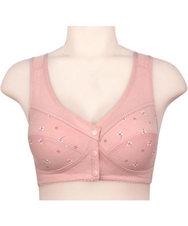 Bra Shirt Women - Plus Size Floral Print Bralette & Yoga Set - Soft Cotton Front Closure for Comfort - Buy Online on GoSupps.com