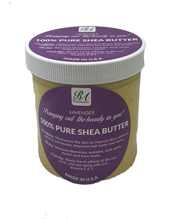RA COSMETICS 100% African Shea Butter Whipped Lavender 12 oz - Natural Moisturizer for Skin and Hair - Buy Online on GoSupps.com