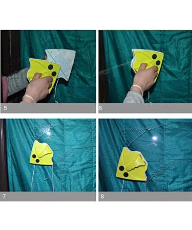Magnetic Glass Wipe Double-Sided Glass Cleaner Strong Magnetic Double-Layer Hollow Window Cleaner Artifact Household Brush Scraping High-Rise Cleaning And Cleaning Tools - Buy Online on GoSupps.com
