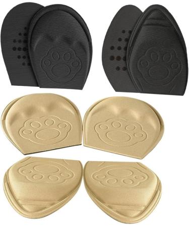 NOLITOY Forefoot Half Size Pads for Women | 8 Pairs Non-Slip Bunion Cushions & Comfort Inserts | Protect Your Feet & Enhance Shoe Fit - Buy Online on GoSupps.com