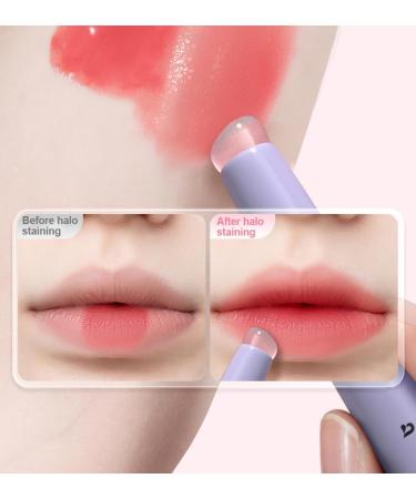 Silicone Lip Brush - Soft Silicone Angled Brush Round Head Lip Brushes | Multi Function Lip Brush Applicator Reusable Plumper Fuller Lip Brushes for Lipstick Lip Balm Lip Gloss Purple - Buy Online on GoSupps.com