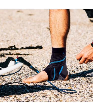 Nvorliy Neoprene Compression Ankle Brace for Water Sports & Injury Recovery - Medium - Buy Online on GoSupps.com