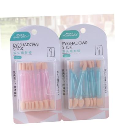 Baluue 24pcs Makeup Eyeshadow Brush Makeup Eye Sponge Cosmetic Eyeshadow Sponge Foam Eyeshadow Brush - Buy Online on GoSupps.com