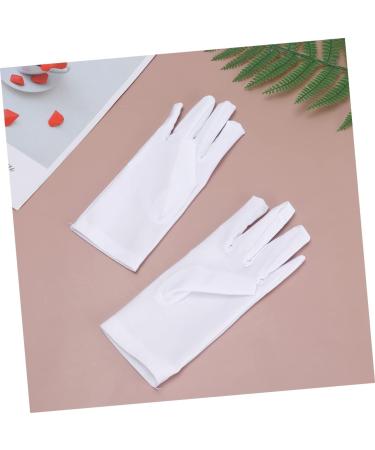 10 Pairs Womens Glives Protective Working Work Sun Guantes para De Mujer Industrial Miss White Elastic - Buy Online on GoSupps.com