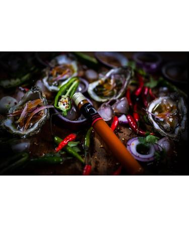 Chilli No.5 | Celebration Collection BBQ Sauce Gift Set Handpicked Collection Exclusive Chilli Blend Healthy Superfoods & Organic Ingredients Vegan No Artificial Flavourings 5 x 25ml Glass Vials - Buy Online on GoSupps.com