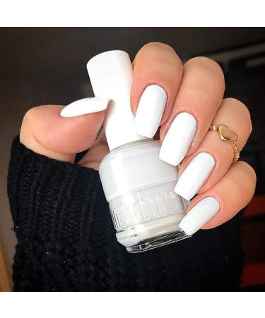 Duri Nail Polish No.4 - Blank White 0.5 Fl Oz | Long-Lasting Vegan Formula | International Shipping Available - Buy Online on GoSupps.com