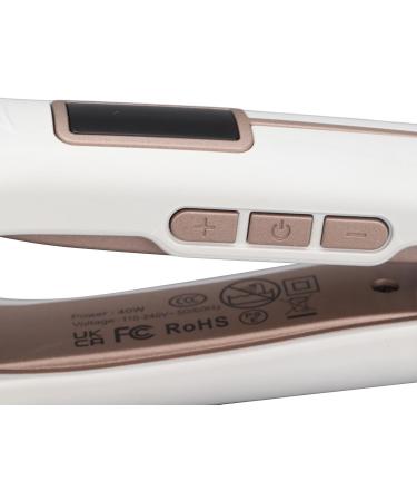 LCD Display Quick Heating Hair Straightener & Curler - Dual Use for Curly & Straight Hair Portable & Less Damage | Shop Internationally - Buy Online on GoSupps.com