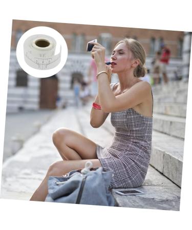 NOLITOY 1 Roll Disposable Ruler Stickers Paper Eyebrow Measure Tool Disposable Eyebrow Measurer Scale - Buy Online on GoSupps.com