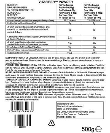Bulk Vitafiber Powder - 1 kg | Premium Fiber Supplement for Weight Management & Digestive Health | International Shipping Available - Buy Online on GoSupps.com