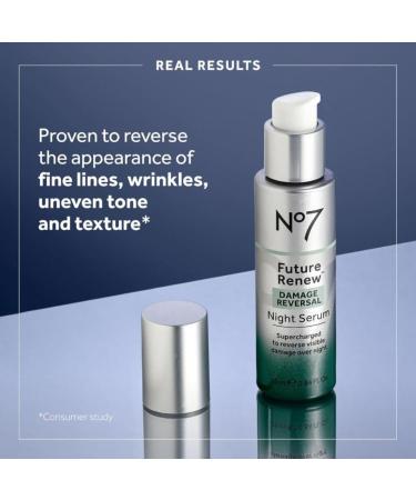 No7 Future Renew Damage Reversal Night Essential Kit Face Night Treatment Age-Defying 2-Piece Kit - Buy Online on GoSupps.com
