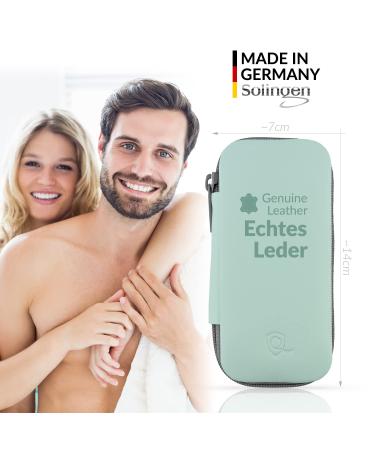 Marqus 7-Piece Manicure Set for Men & Women | Solingen Nail Tools in Real Leather Case - Premium Hand & Foot Care | Made in Germany - Buy Online on GoSupps.com