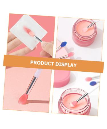 120 Pcs Translucent Lip Balm Brush - Silicone Lip Mask Applicator & Lipstick Brush - Portable Makeup Tools for Women - Buy Online on GoSupps.com