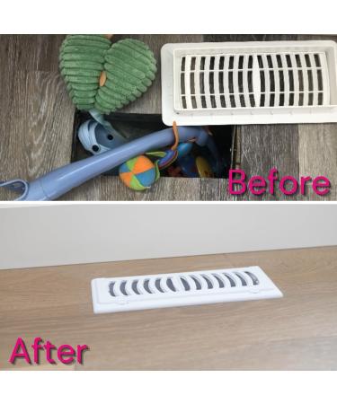 2-Pack Childproof Babyproof Vent Cover for 3"x10" Vent Openings (Black) - Buy Online on GoSupps.com