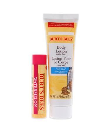 Buy Burt's Bees Hive Favorites Kit - Watermelon Lip Balm & Body Lotion | International Shipping Available - Buy Online on GoSupps.com