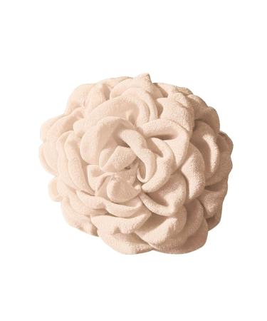 xbiez Sweet Girls High Ponytail Hair Claw Lovely Female Peony Flower Shape Hair Claw Small-Fresh Summer Hair Clip for Girls Gentle apricot