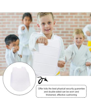 LIOOBO Unisex Taekwondo Karate Kids Chest Guard Vest - XS Child Body Breast Protector - Buy Online on GoSupps.com