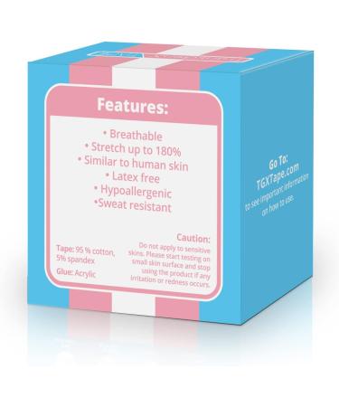 TransGenX Tape - FTM Chest Binding for Gender Affirmation - Buy Online on GoSupps.com