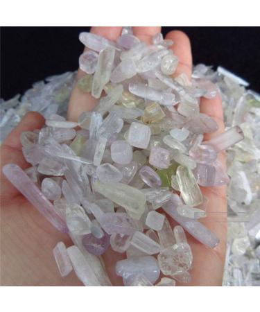 100g Natural Tumbled Kunzite Quartz Crystal Spodumene Bulk Stone Reiki - Buy Online on GoSupps.com