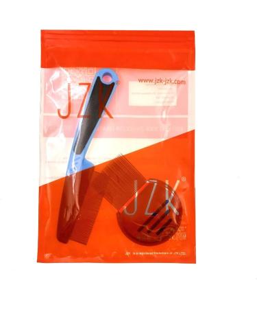 JZK 2x Metal Flea & Lice Combs for Dogs & Cats - Effective Grooming Tool to Remove Dandruff & Flea Stains - International Shipping Available - Buy Online on GoSupps.com