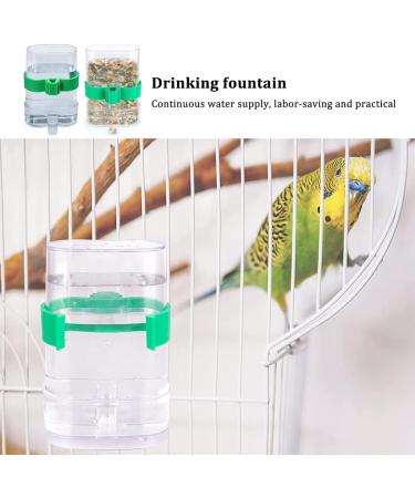 Water Feeders for Birds Liwein 4 Pack Bird Water Dispenser Automatic Bird Feeder Food Dispenser Pet Feeder Water Cup for Parrots Budgie Cockatiel - Buy Online on GoSupps.com
