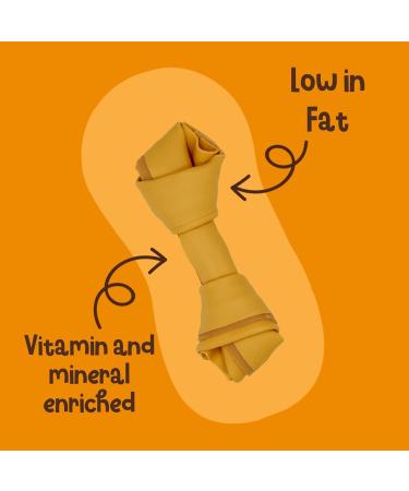 Good Boy Chewables Chicken Medium Bones- Natural Dog Treats - Low Fat & Rawhide Free - Bulk Box - 8 x 158g Chicken 1 count (Pack of 8) - Buy Online on GoSupps.com