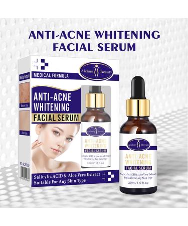 AICHUN BEAUTY Anti-Acne Facial Serum with Aloe Vera & Salicylic Acid 30ml for Damaged Skin Repair | International Shipping Available - Buy Online on GoSupps.com