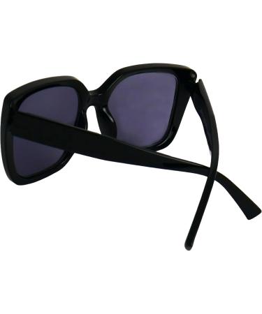 Stylish Retro Mini Glasses - Prescription Butterfly Sunglasses for Women | Thick Plastic Frame & Free Case | 2.5 Dioptria Reading Sun Glasses - Buy Online on GoSupps.com