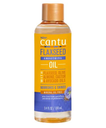 Cantu Linseed Smoothing Oil 100 ml 3 pieces