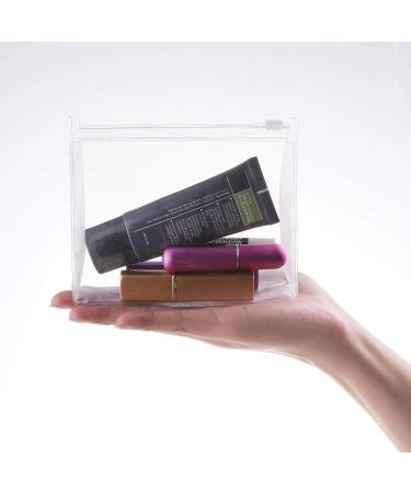 8pcs Mini PVC Cosmetic Organizer Bags with Zipper Closure - Travel & Bathroom Makeup Bag Set - Buy Online on GoSupps.com