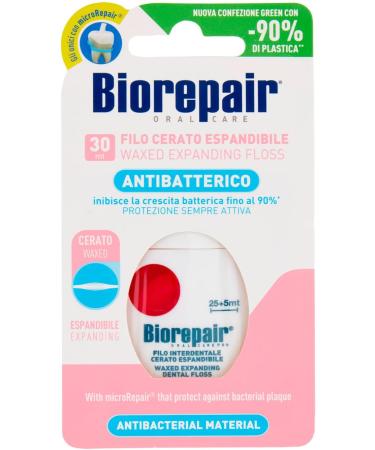 Biorepair Cerato Expandable Interdental Filament - Gentle Cleaning 25 + 5 m | International Shipping Available - Buy Online on GoSupps.com