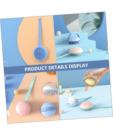 FRCOLOR 6 Pcs Massage Comb & Cleaning Brush Set - Wet/Dry Scrubber Hair Brush Massager for Shampoo - International Shipping Available - Buy Online on GoSupps.com