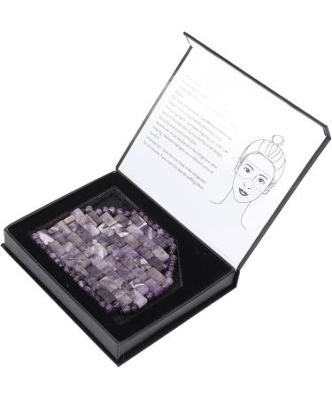 Verdant Touch Jadestone Sleeping Eye Ciper | Natural Eye Cushion for Wrinkle Reduction Sleep Promotion & Tiredness Relief | Amethyst & Jadestein - Buy Online on GoSupps.com