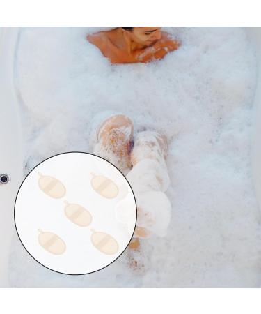 5 Pack Exfoliating Shower Loofah Sponge Pads | Body & Face Scrubber for Men & Women | Spa Quality Bath Brush - Buy Online on GoSupps.com