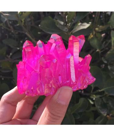Specimen 146g -156 red Flame Aura Quartz Crystal Cluster Specimen ERTEYIN - Buy Online on GoSupps.com
