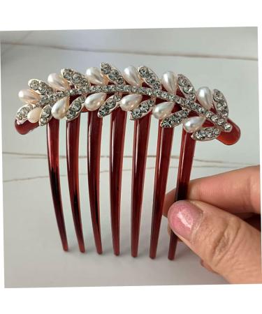 Beaupretty Comb bridal hair jewelry women hair decoration antique hair comb crystal hair pin fairy hear clips hair side comb bun holder clip wedding plastic South Korea bangs Wedding - Buy Online on GoSupps.com